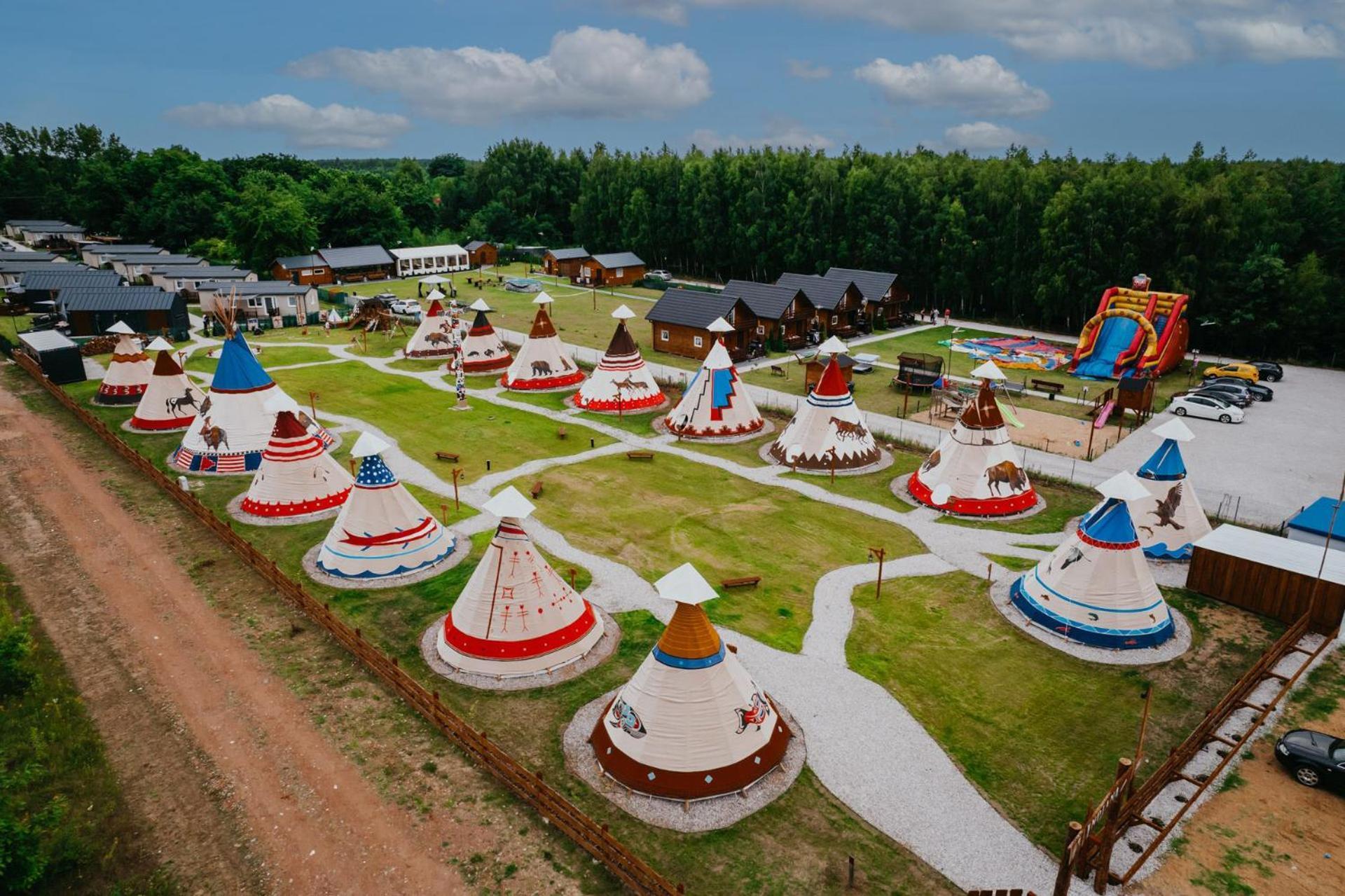 Indiana Camp - 150 M Od Suntago Park Hotel Grabce-Towarzystwo Kültér fotó